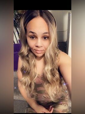 Lace front t part wig Blonde Wavy Long Women’s Wig - Natural Blonde Style